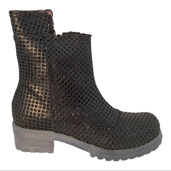 Papucei New Women’s Boots Garson Leather Black - Picture 4 of 11